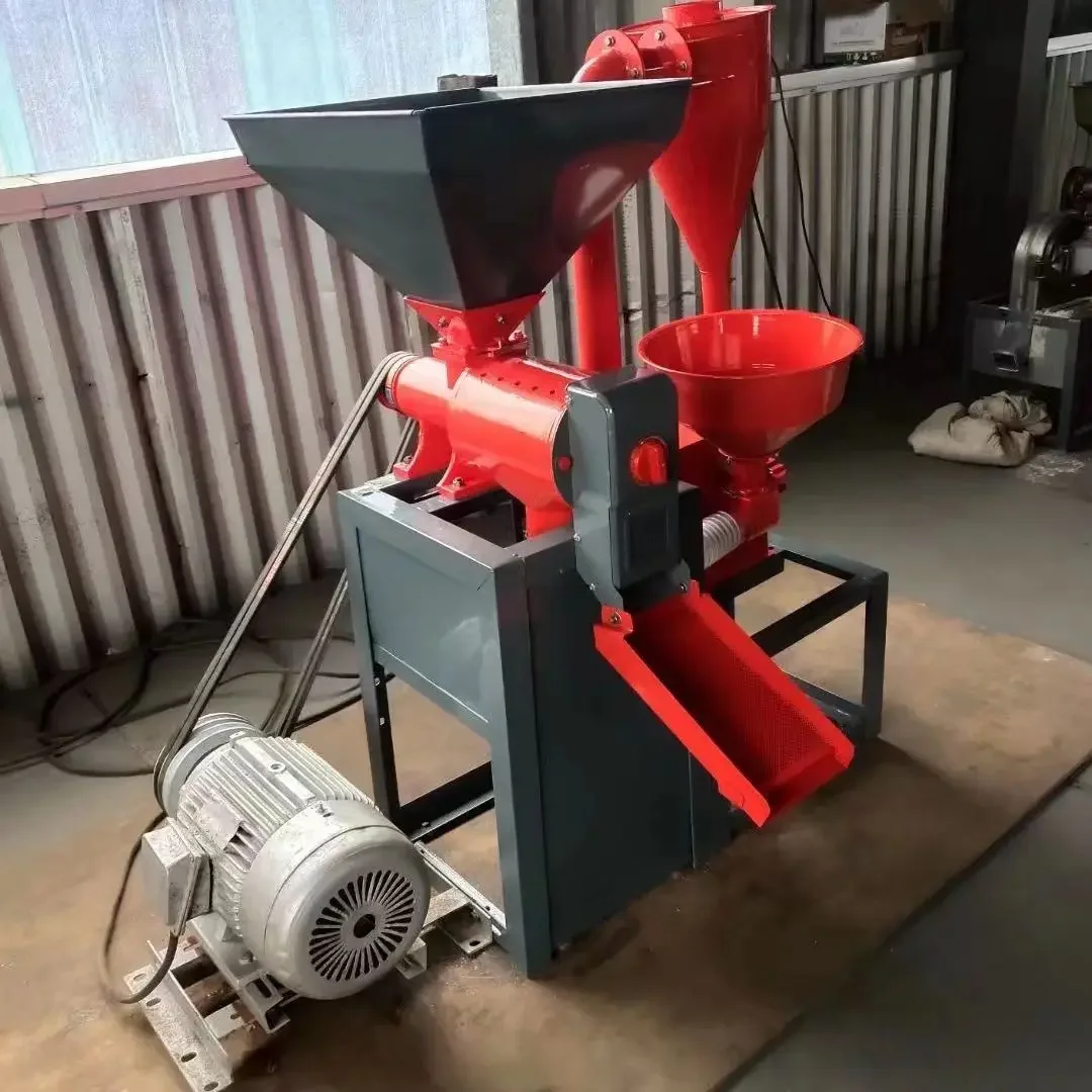 Large rice milling machine commercial rice milling machine rice machine three-phase 7500 watt motor