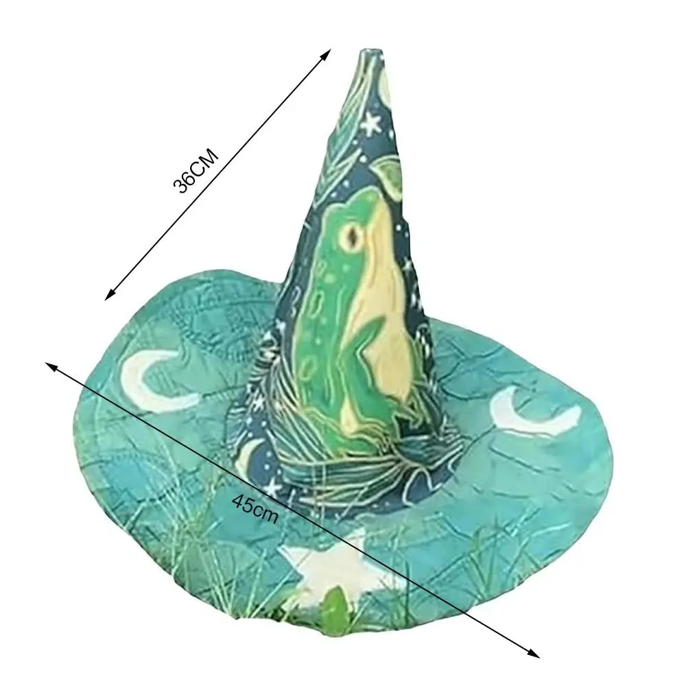 不織布キルティング魔女帽子 DIY 装飾クラフトハロウィンパーティー帽子生地手作り民芸帽子ハロウィンコスチュームアクセサリー