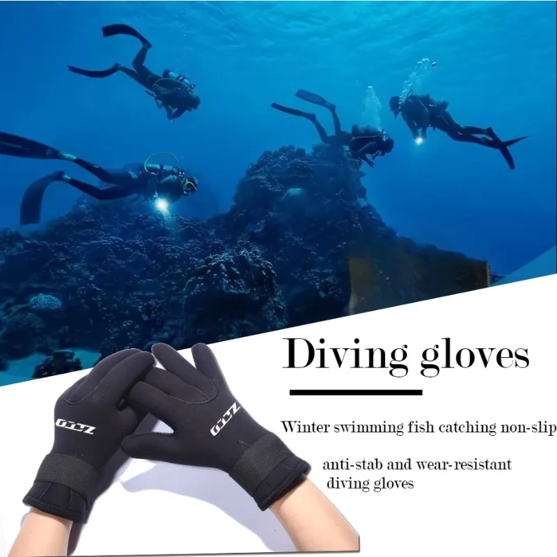 

Snorkeling Canoeing Gloves 3mm Neoprene Diving Gloves Men Women Wetsuit Spearfishing Underwater Hunting Gloves