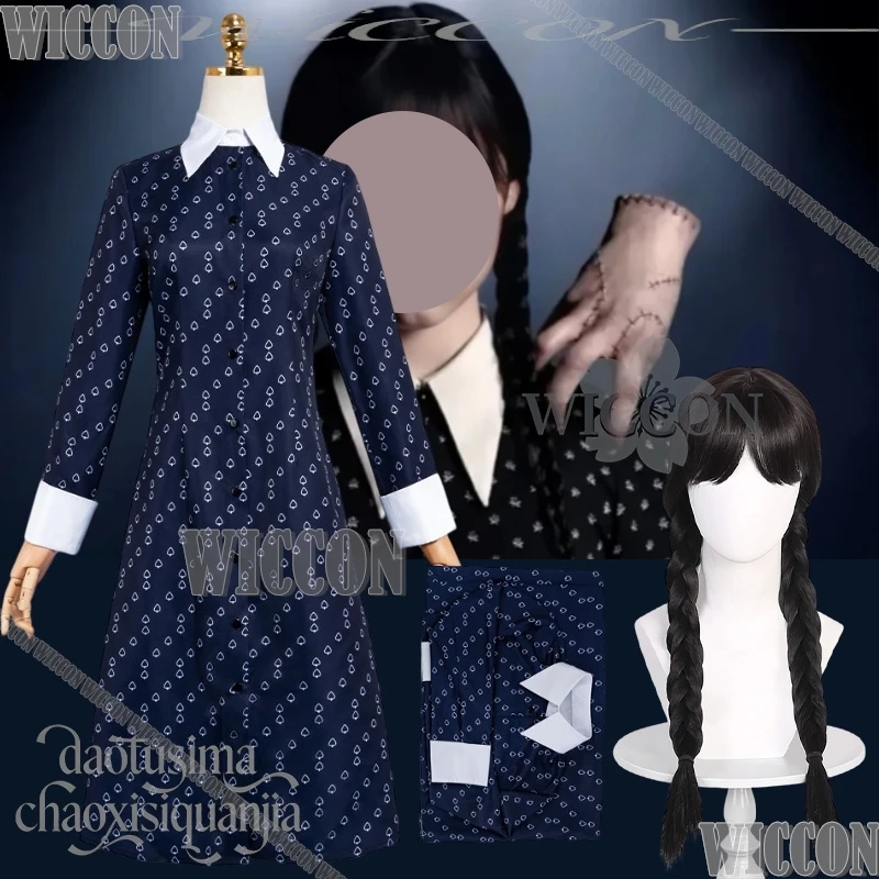 

Комбинезон с цветочным принтом, элегантное длинное готическое платье, готическая Лолита, двойные хвостики, темный стиль, Хэллоуин, косплей, аниме, фильм Wed Conmic Con, костюм