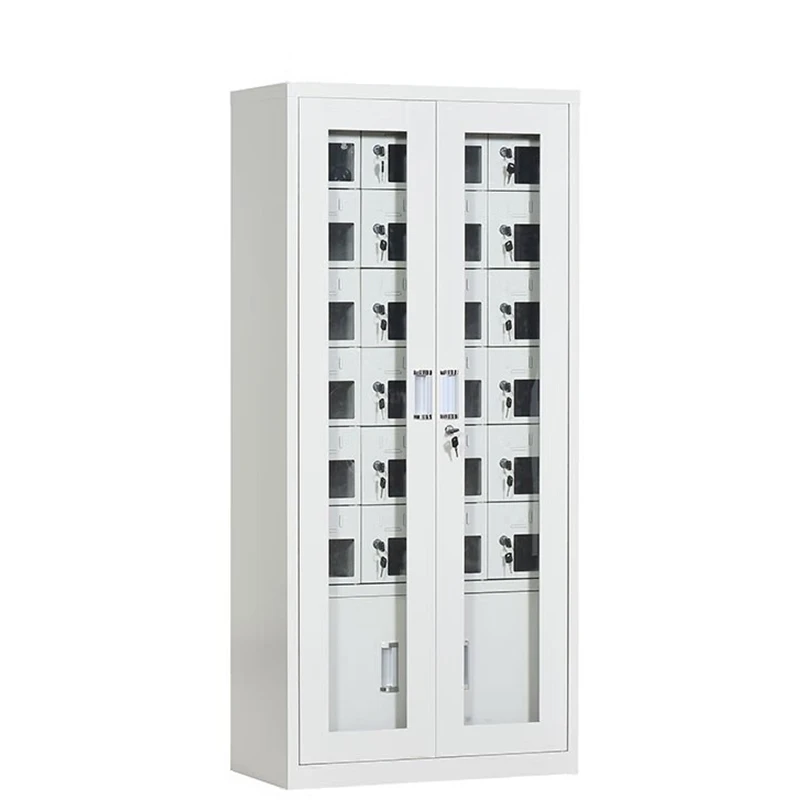 

Electronic Lock Steel Cabinet Locker Assembled Mobile Phone Charging Station Powder Coating Metal Storage Filing Cabinet