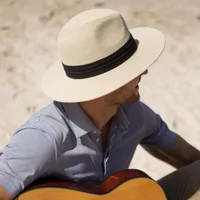 Summer Large Size 64cm Classic Sun Hats for Men Women Panama Hats Couple Wide Brim Beach Straw Hat Big Head Plus Size Fedora Hat - Image 3