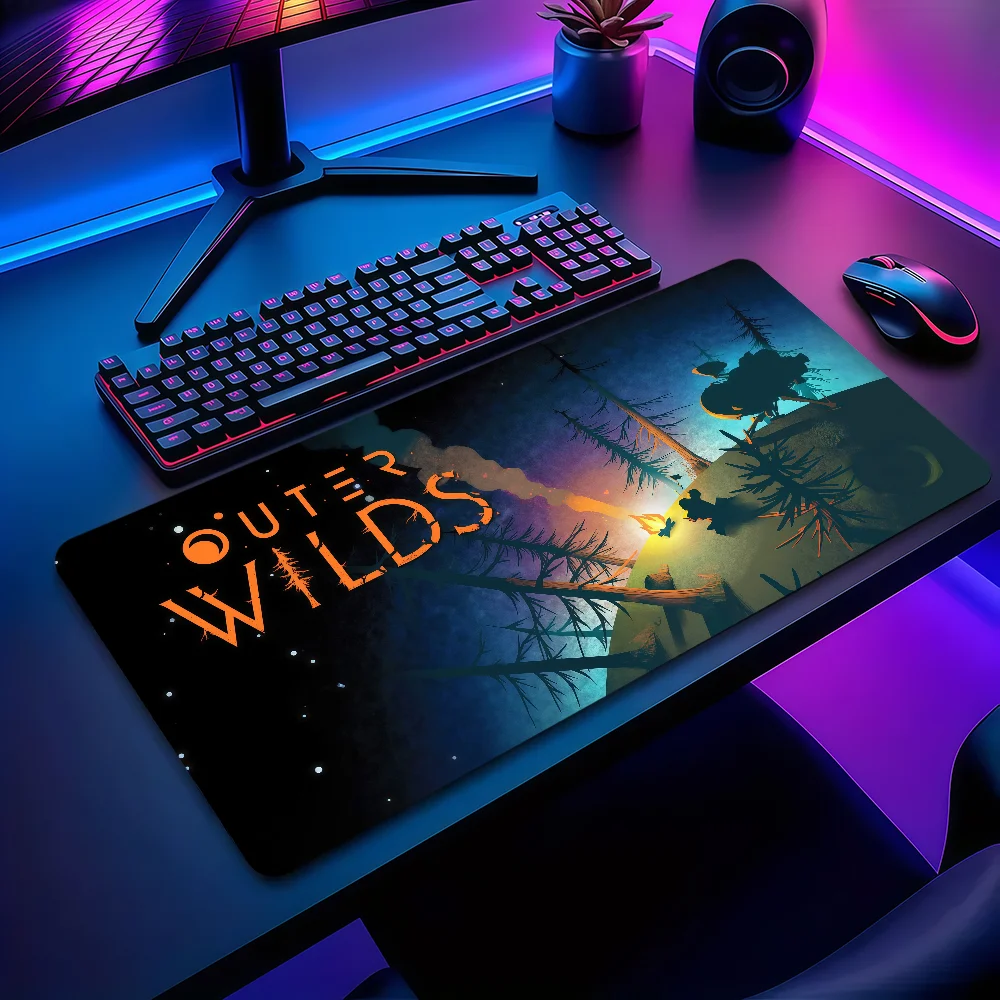 O-Outer Wilds Game Mouse Pad Non-slip Thickened MousePad Large Writing Lockedge Office Student Gaming Cushion