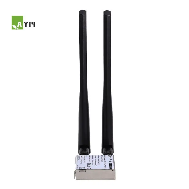 AY14 -New AX210 Wireless Network Card Bluetooth, Wireless 2-In-1 NGFF Interface Card For ASUS Motherboards