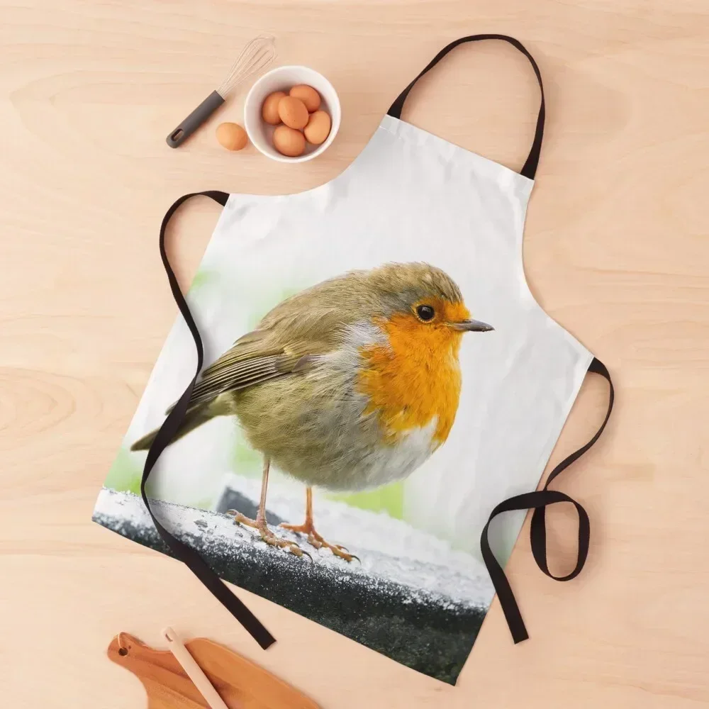 

Winter Robin Apron Chef Uniform Kitchen Novel Kitchen Accessories Kitchen Handle For Women Accessories 2022 Apron