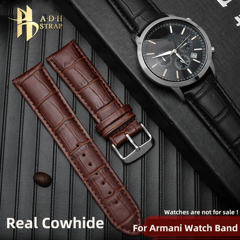 ユニバーサル時計アルマーニAR1605 1637 2480時計バンド18 20 22 23ミリメートルの蝶のバックルスタイル防水とソフト
