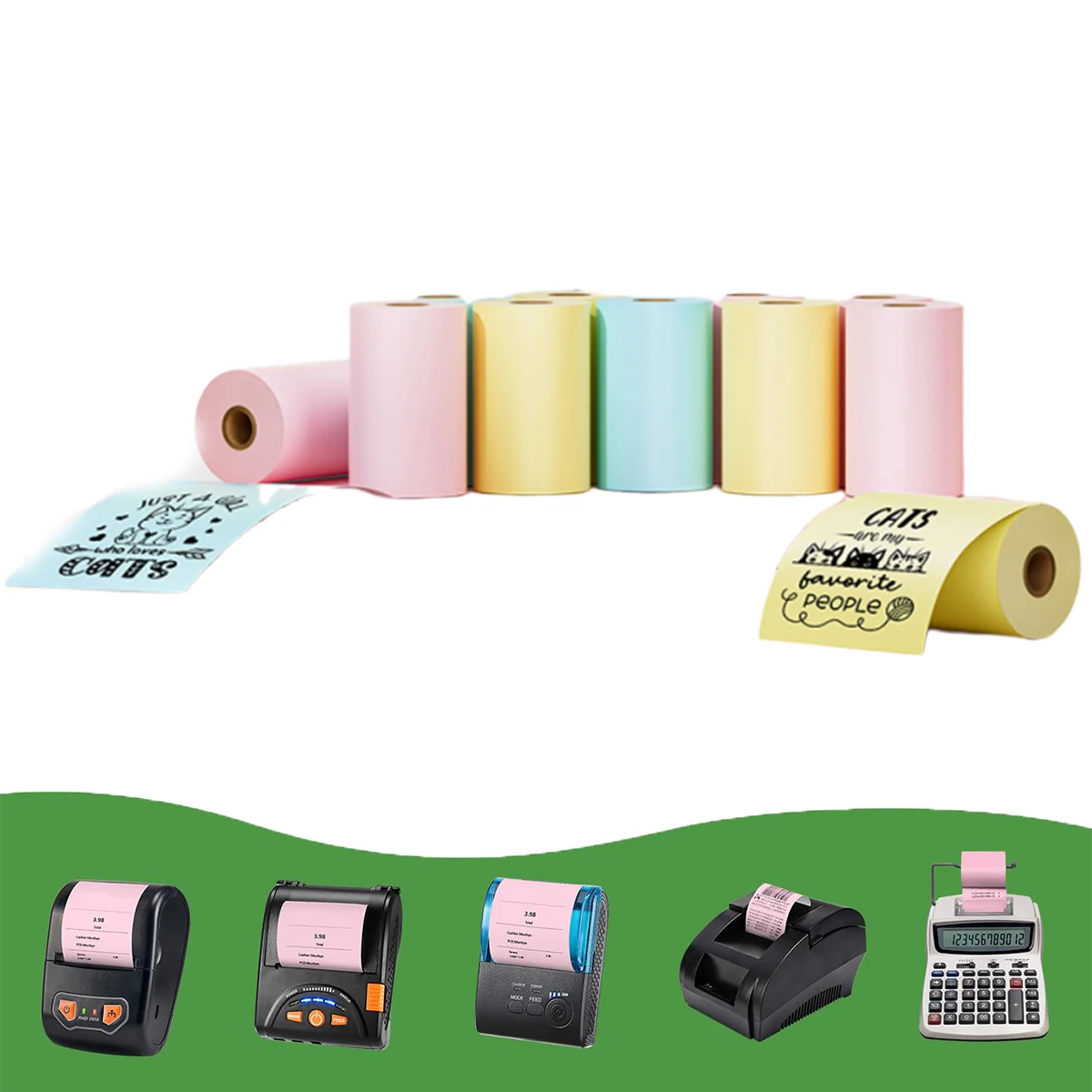 Thermal Receipt Paper For POS Square Terminal Thermal Printer Credit Card Machine For Retail Shops Restaurants Doctor's Offices