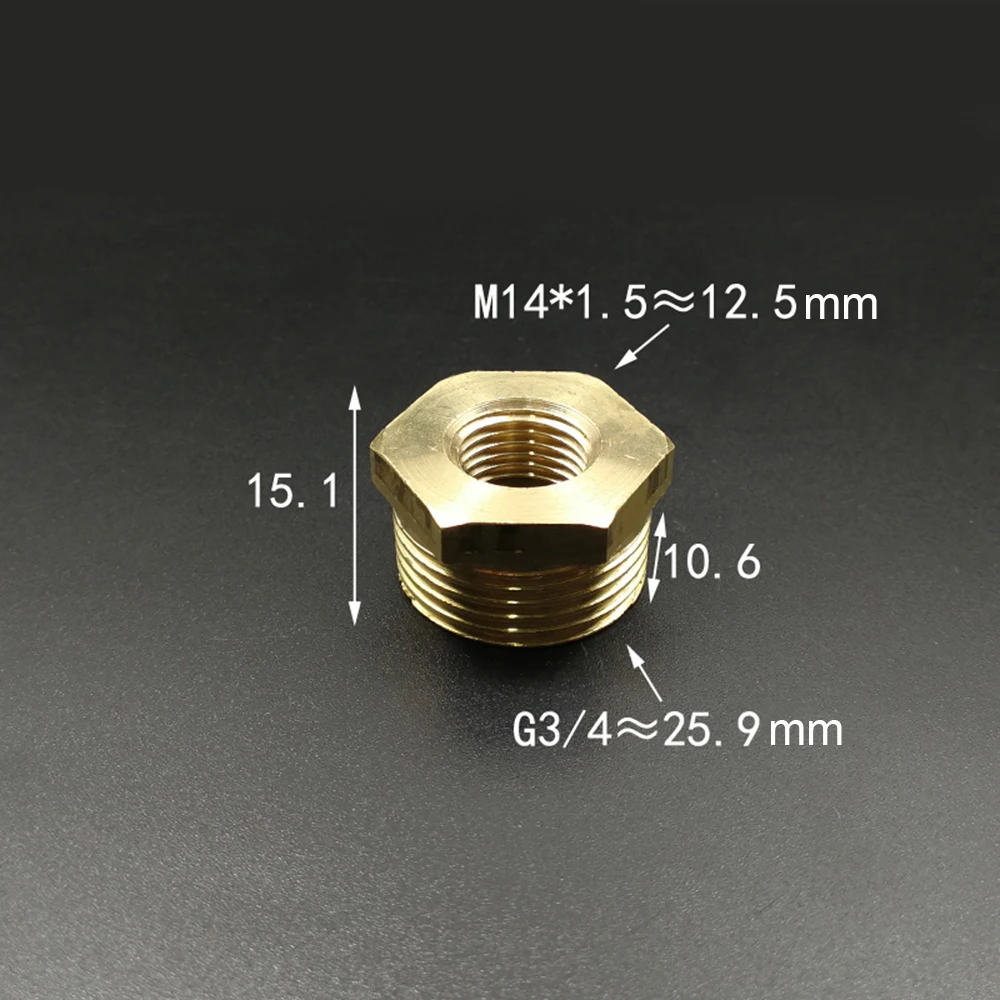 1PCS Copper M/F ,M10*1 M14*1.5, M20*1.5 1/8\