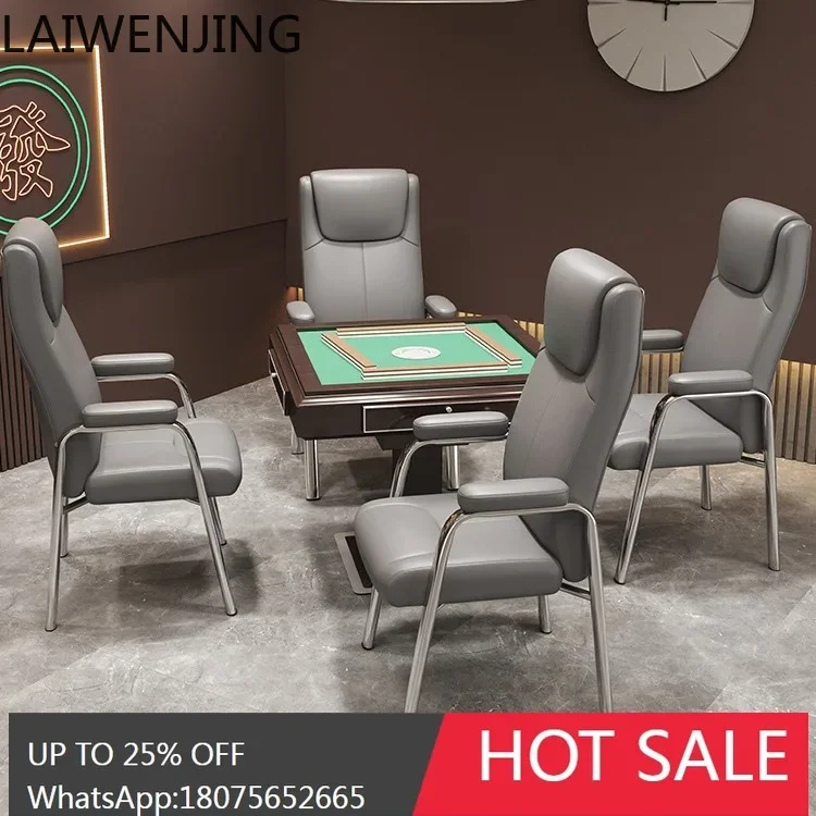 HLZ  Mahjong Chair Comfortable Long Sitting Modern Simple High Back Office Chair