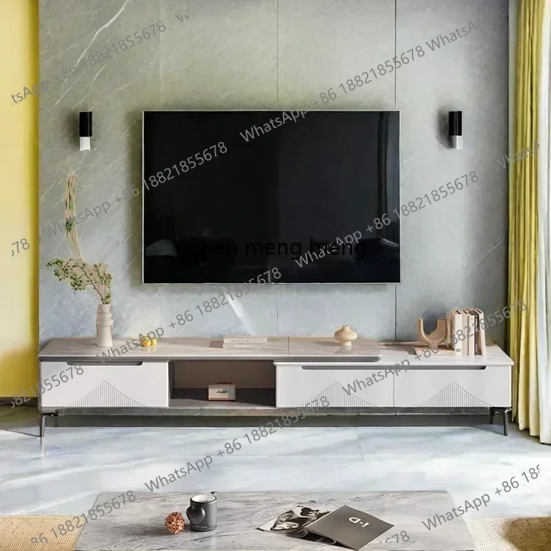 

RR Makeup Salon Tv Set Offer Wooden Stand Black Display Floating Shelves Vintage Unit Cabinet Craft Tv Kast Living Room Furnitur