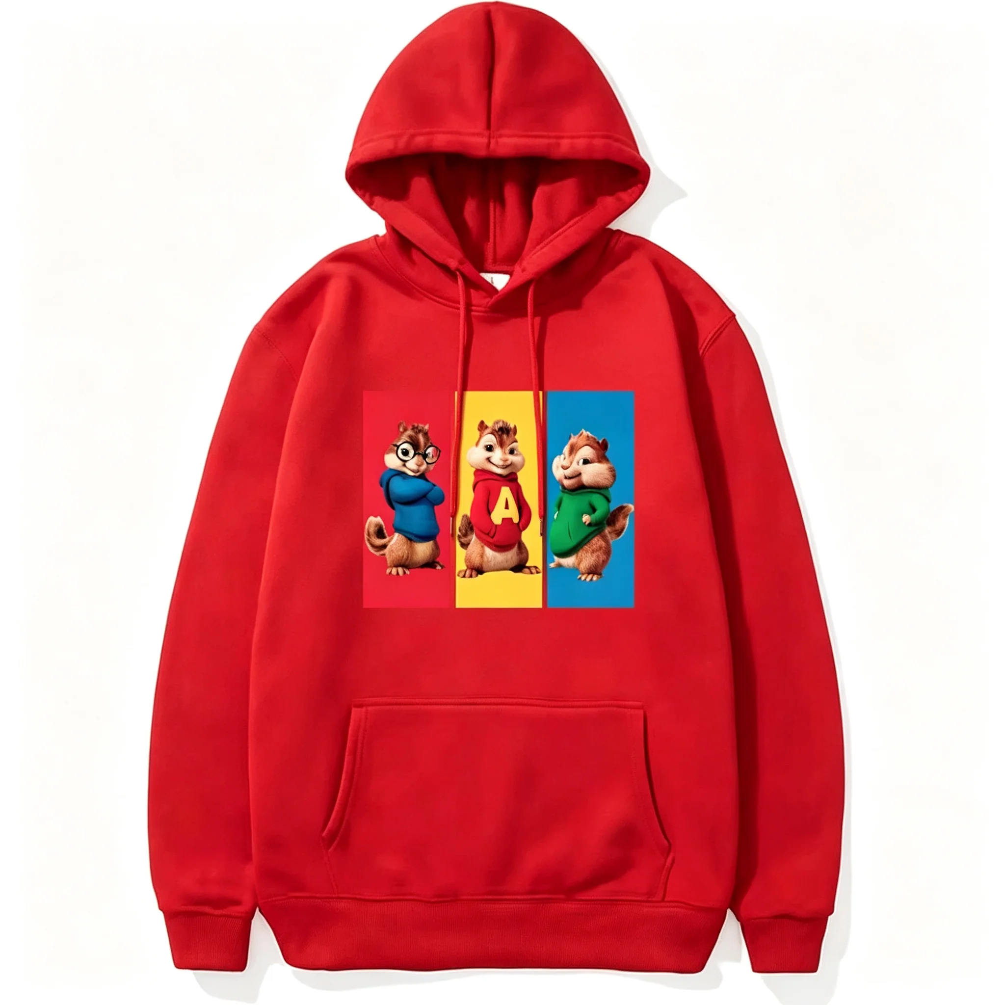 Alvin and The Chipmunks_ The Squeakquel's Funny Sweatshir Hoody Long-sleeved Crewneck Pullover Sweatshirt Friends Best Gift 2027