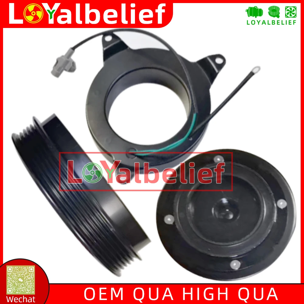 A/C AC Compressor Clutch For Toyota Coaster Bus AC Compressor Clutch Spare Parts Pulley 5 Grooves 24V