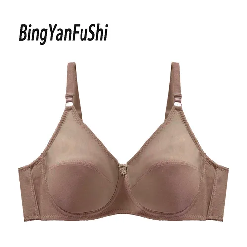 Sujetadores reductores ultradelgados de talla grande para mujer, ropa interior sin forro C D DD E 34/75, 36/80, 38/85, 40/90, 42/95, 44/100, 46/105, C21