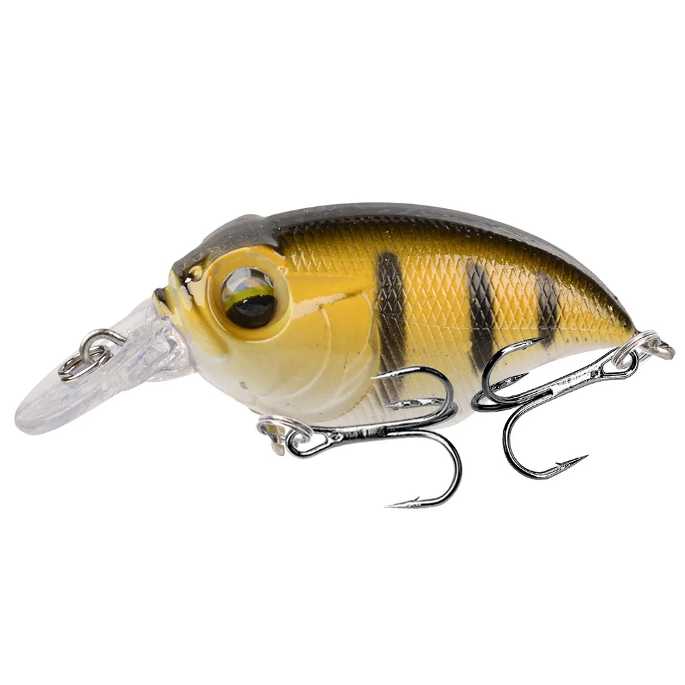 1 Stück Floating Rock 'n' Roll Chub-Köder, 6 cm/8,5 g, künstlicher Köder, scharfer Dreifachhaken, Salzwasser-Angelausrüstung und Zubehör – Detail 10