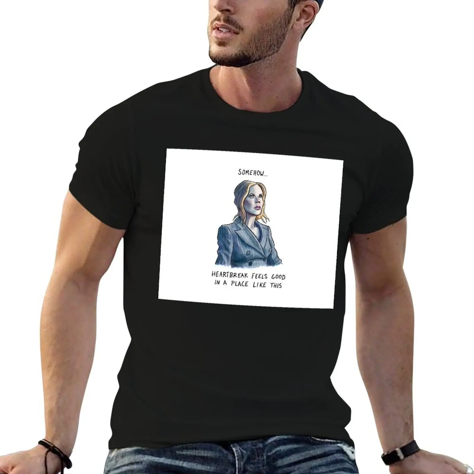 Nicole Kidman at AMC Mouse Pad T-Shirt customs cotton graphic tees mens graphic t-shirts funny