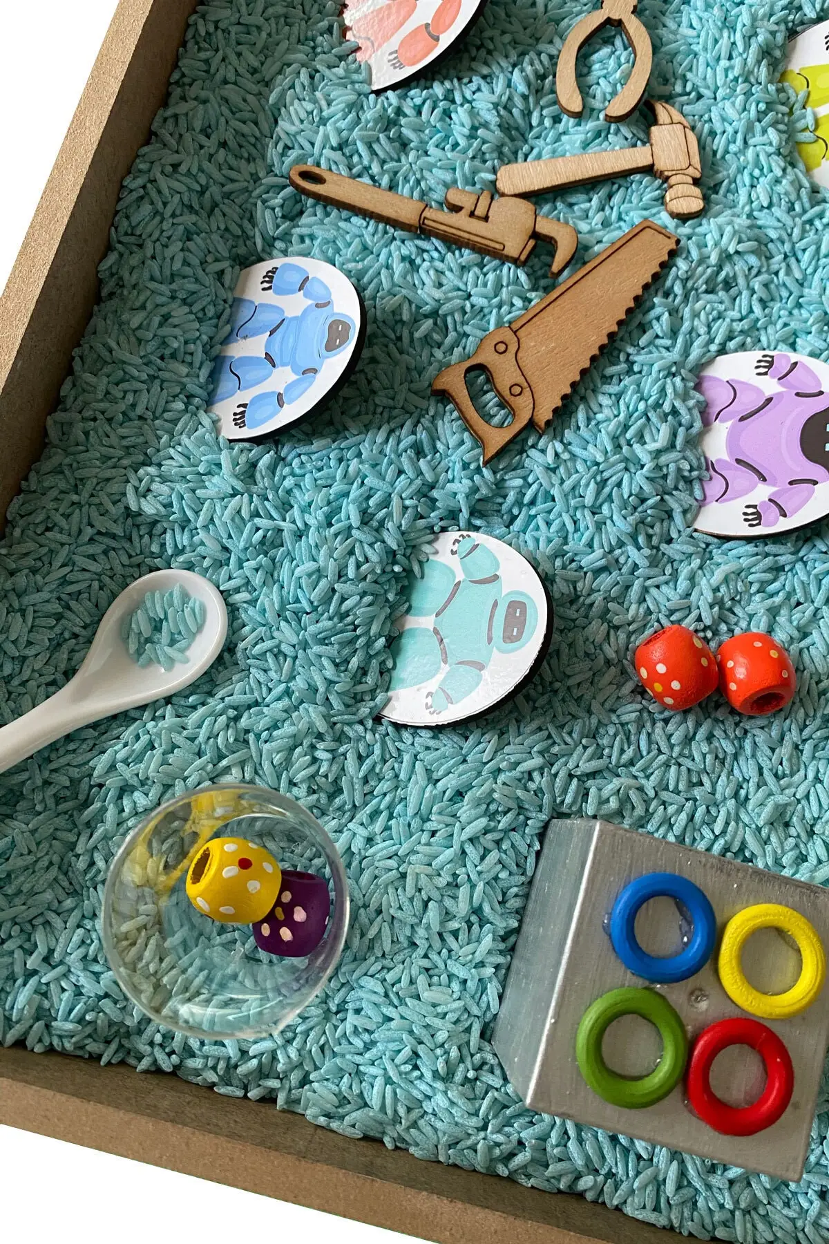 Set Aktivitas Kayu-Mainan Montessori