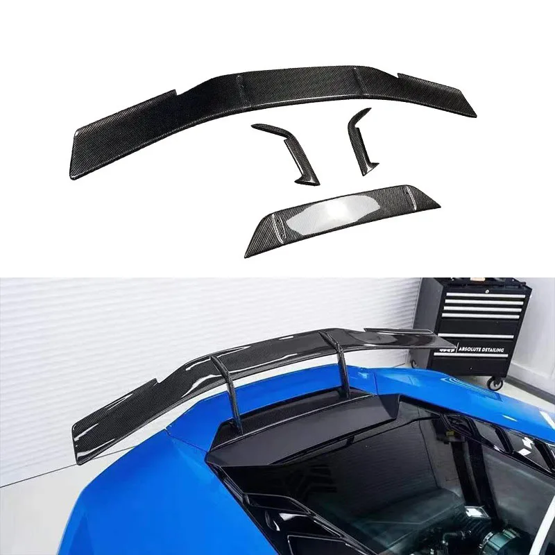 

Carbon fiber EVO modified Novite rear spoiler wind wing for Lamborghini LP580 LP610 rear wing