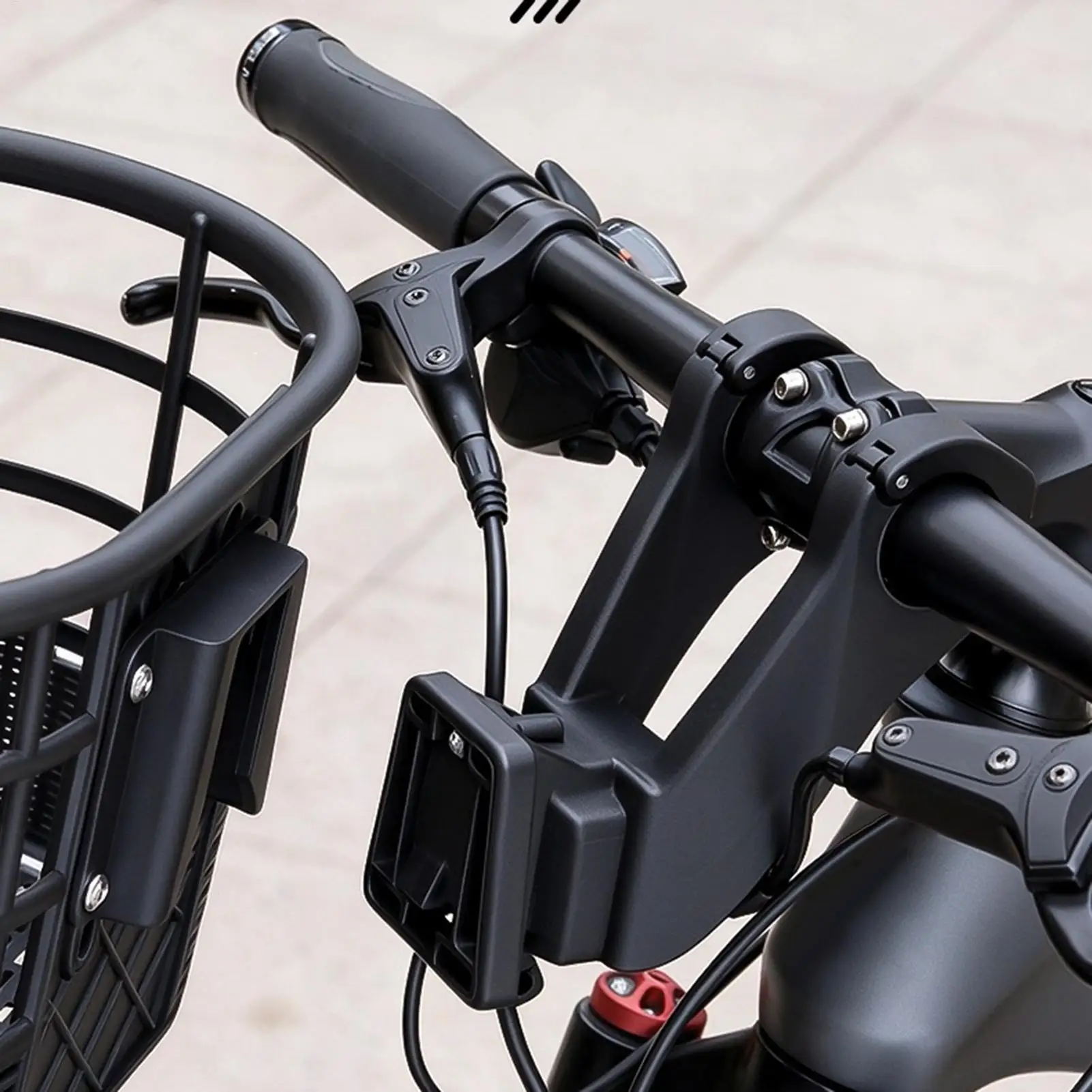 Bike Basket Mounting Bracket Professional Quick Release Support Bracket Mountain Bicycle Bag Mount Adapter For Riders Outdoor