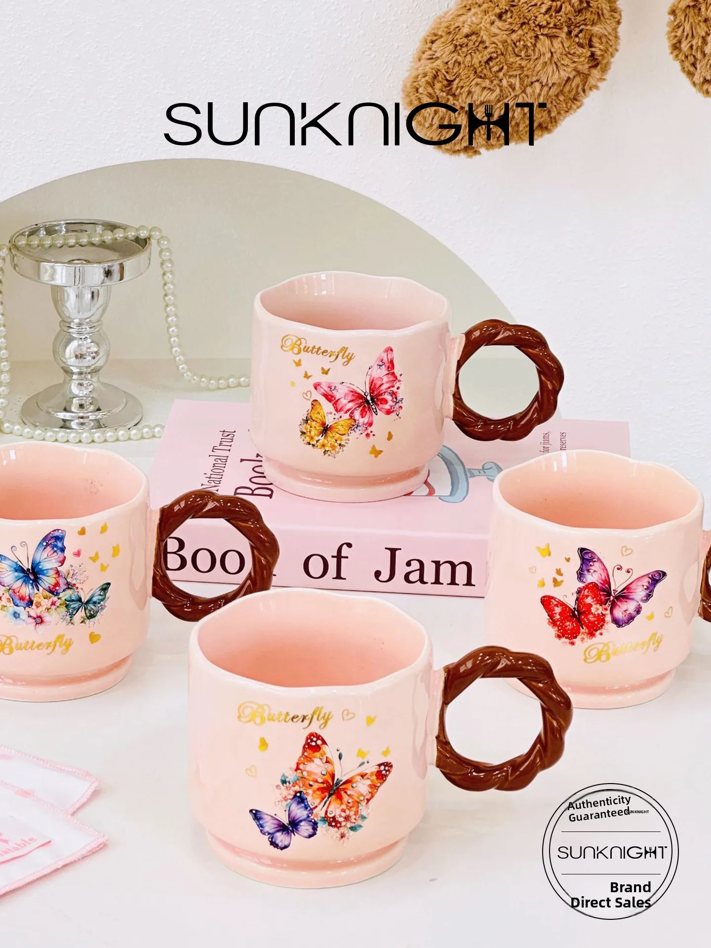 

Cute Cerc Du Mug with Lid Creative Water Cup for Women SUNKNIGHT Moba Paed Creative Dining Utensils from China