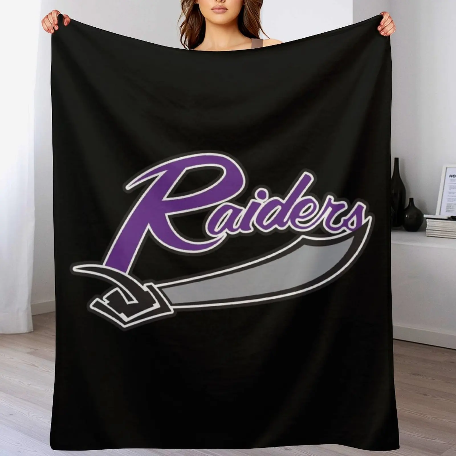 Mount Union raiders Throw Blanket Cozy Microfiber Throw Blanket for Home Bedroom