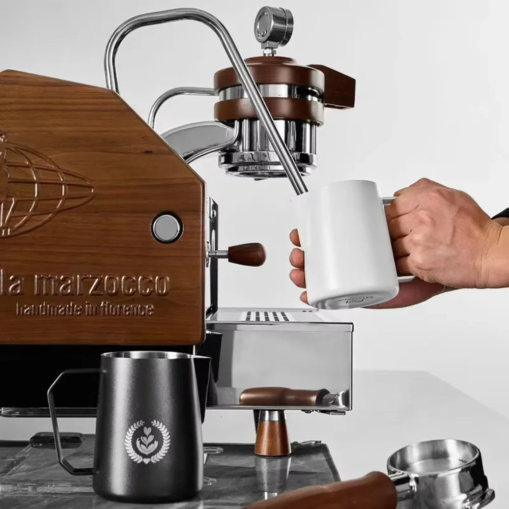 

Custom high quality pull espresso machine walnut modified accessories barista gear set