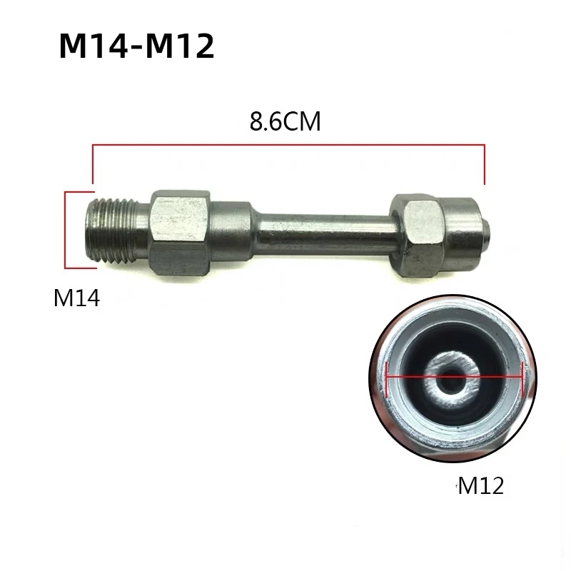Diesel Oil Tube Conversion Joint Common Rail Injector Pipe Connector Oil Hose Adaptor M12 M14 M16 M18