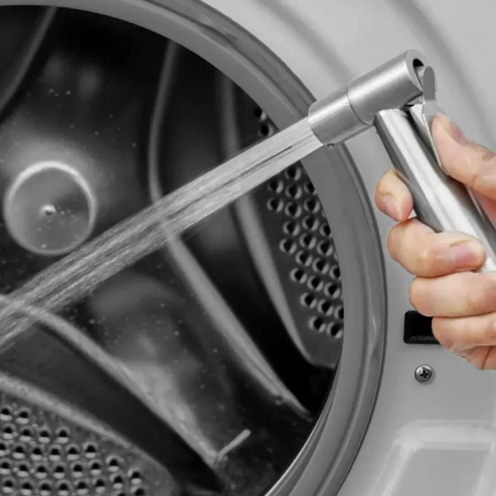 

High Pressure Handheld Bidet Sprayer Flexible Hose No Wand Holder Baby Diaper Cleaner Non-leakage Easy To Install