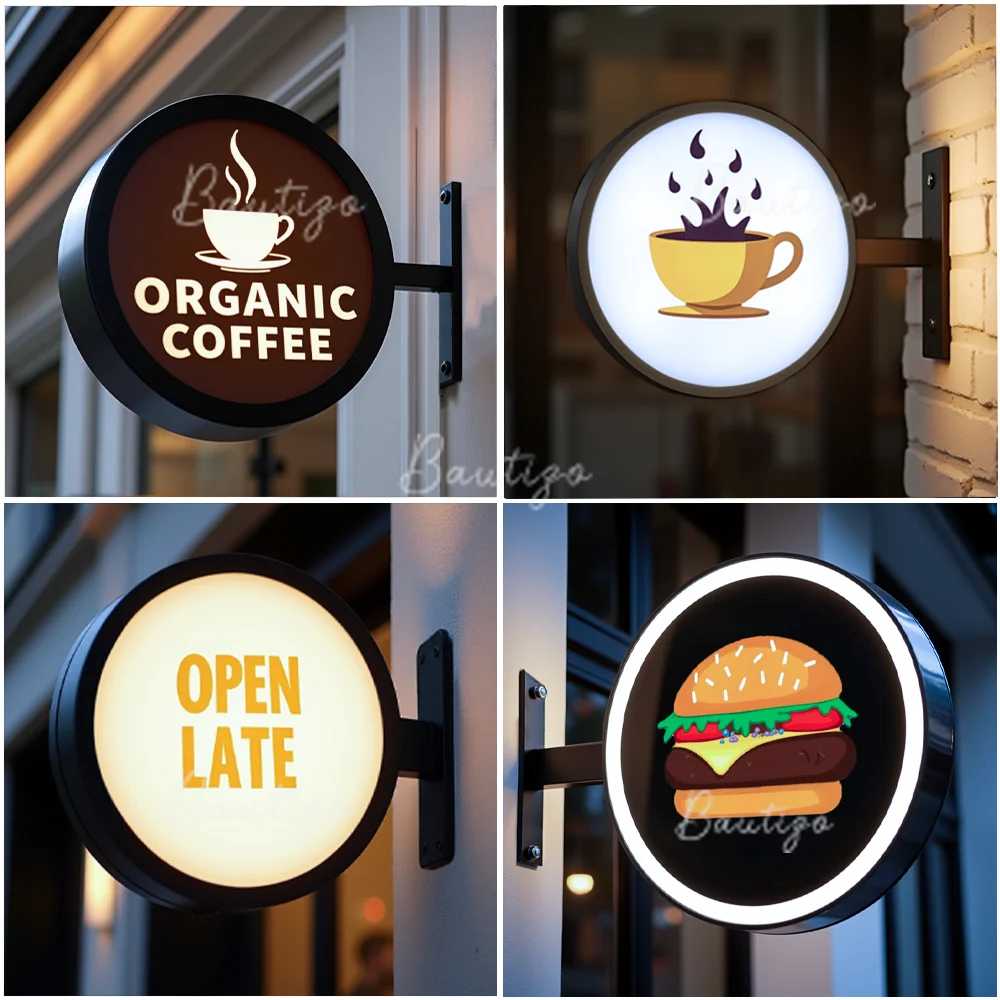 Custom Logo Neon Light Sign Led Signage Business Letters Outdoor Acrylic Signs Wall Letter Metal Home Bright Personal Design Box