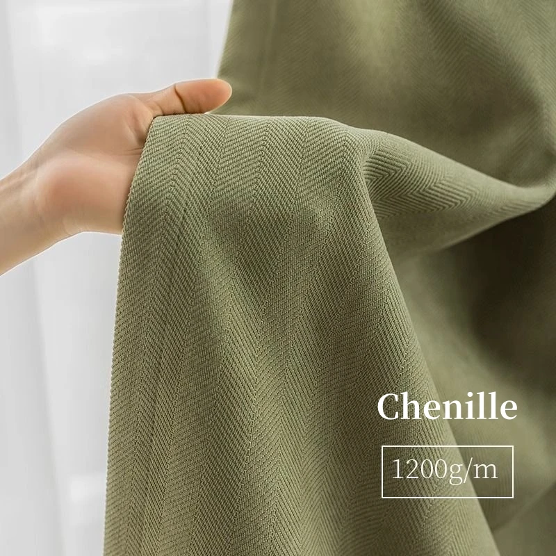 solid-color-luxury-chenille-window-curtain-blackout-sound-insulation-curtain-for-bedroom-living-room-thickening-curtain