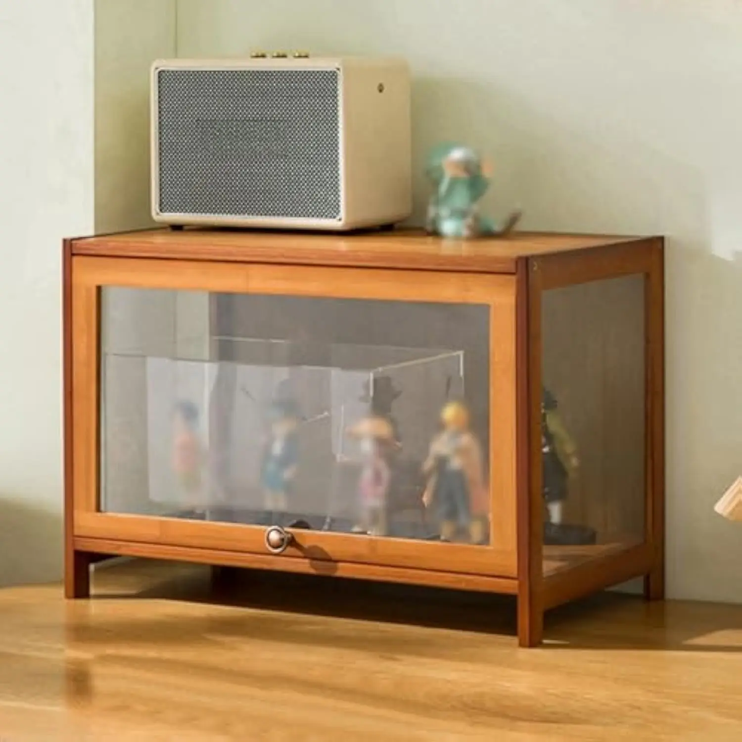 

Curio Display Cabinet, Display Cabinet with 5-Tier Storage Shelves, Collectibles Toy Organizers Rack, Trophy Display Case, Stora