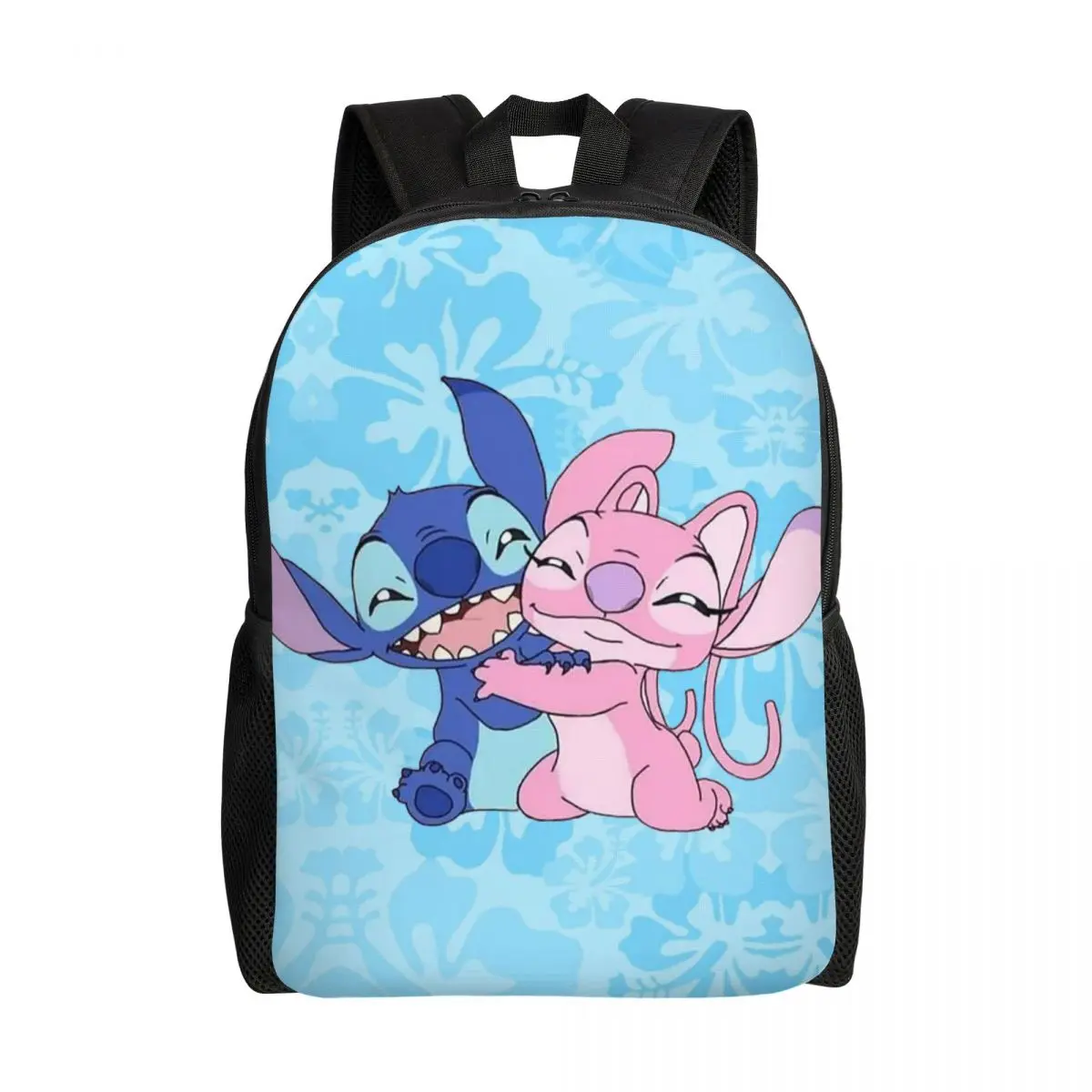 Niestandardowy wzór Lilo i Stitch Plecak podróżny Mężczyźni Kobiety Szkoła Laptop Bookbag College Student Torby na co dzień
