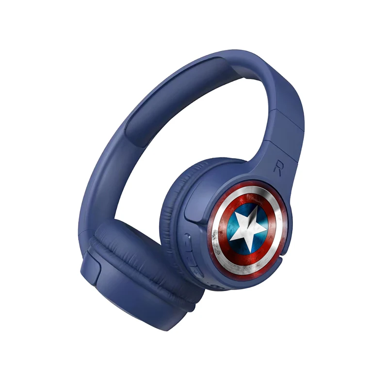 Marvel Co branded Captain America Headworn Bluetooth Earphones Wireless Mobile Games Sports Men's and Women's Music Earphones