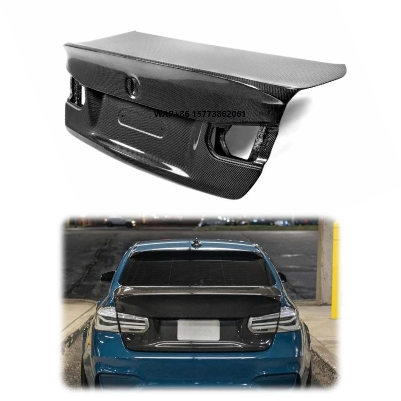 

Carbon Fiber Rear Trunk Boot Lid Cover for BMer 3 Series F30 F35