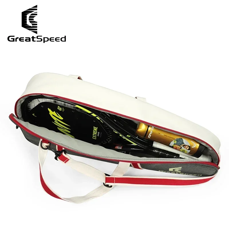 New Greatspeed Badminton Bag Tennis Bag Men Women 3 Rackets Shoulder Tennis Racket Sport Bag Padel Cover Badminton Racket Bags