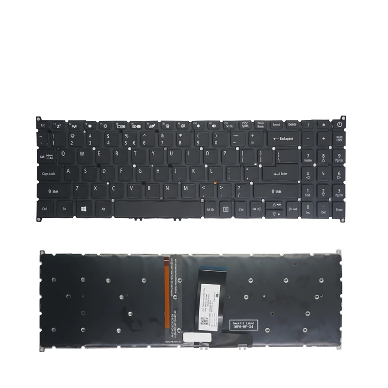 US/RU Keyboard For Acer Extensa EX215-21 EX215-51 Aspire A315-54  A515-54 NKI15170AZ SV5T-A72B Backlit