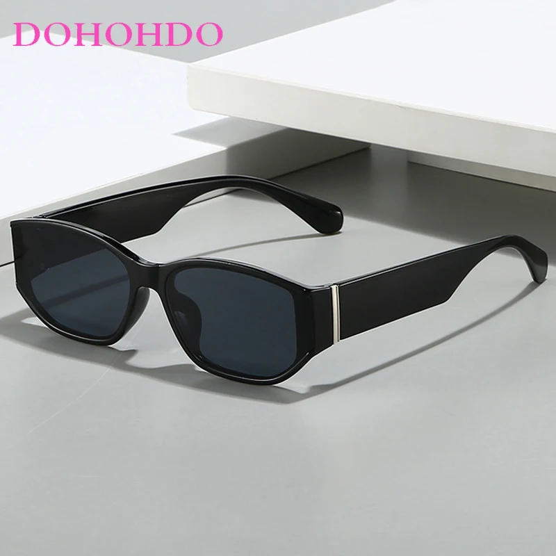 

Trendy Retro Big Rectangle Women Men Sunglasses Luxury Designer Eyewear Summer Traveling Outdoor Fishing Shades Male Очки UV400