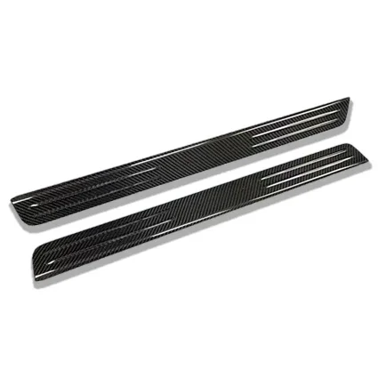 

F8 488 GTB Spider Modified Original Factory Made Dry Carbon Fiber Welcome Pedal Door Welcome Decorative Strip