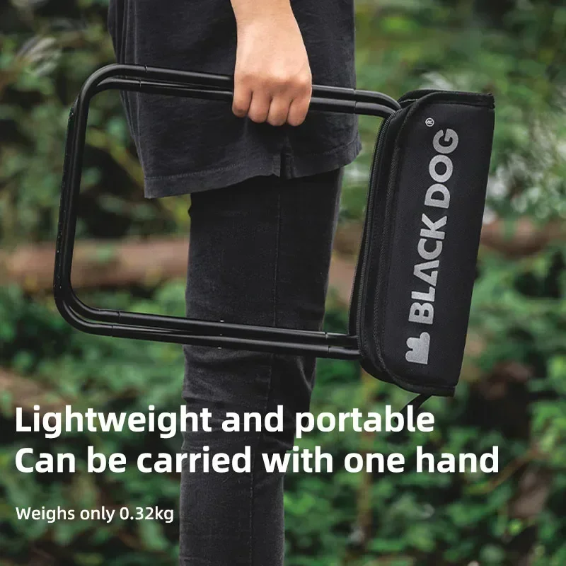 كرسي بلاك دوج قابل للطي للاستخدام الخارجي كرسي قابل للطي للتخييم مقعد قابل للطي يمكن تخزين حقيبة البراز المحمولة السفر الصيد الشاطئ