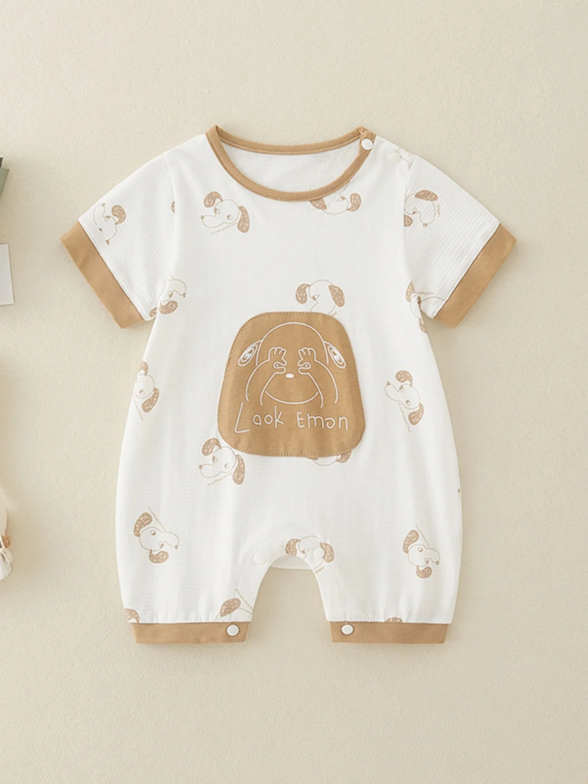 

Summer Thin ort Sve Rer Outfit for Babies Boys And Girls Cute Cartoon Print Cler Clothes High Waist Long Pants Cotton