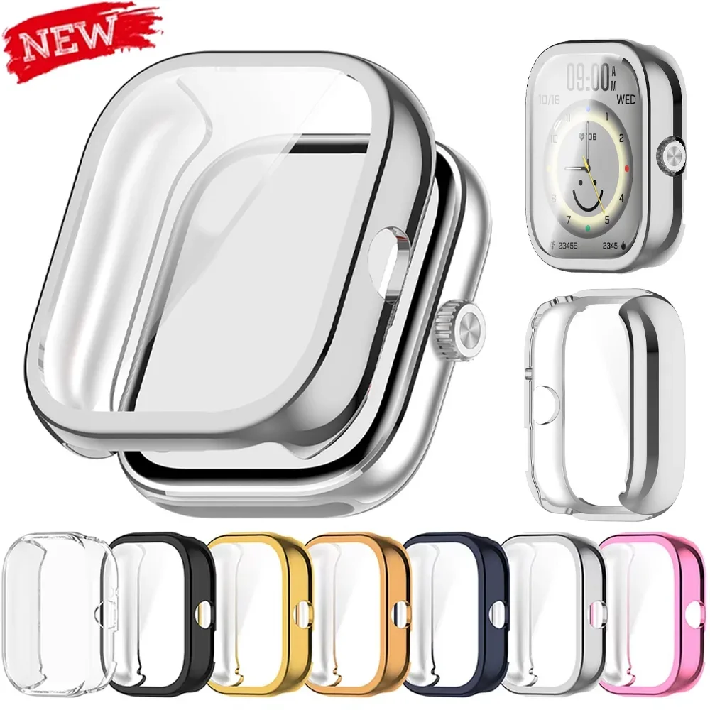 Pop TPU All-Around Case For Redmi Watch 5 Cover Screen Protector Soft Protective Bumper For Redmi Watch 5 Active/Lite Accessorie