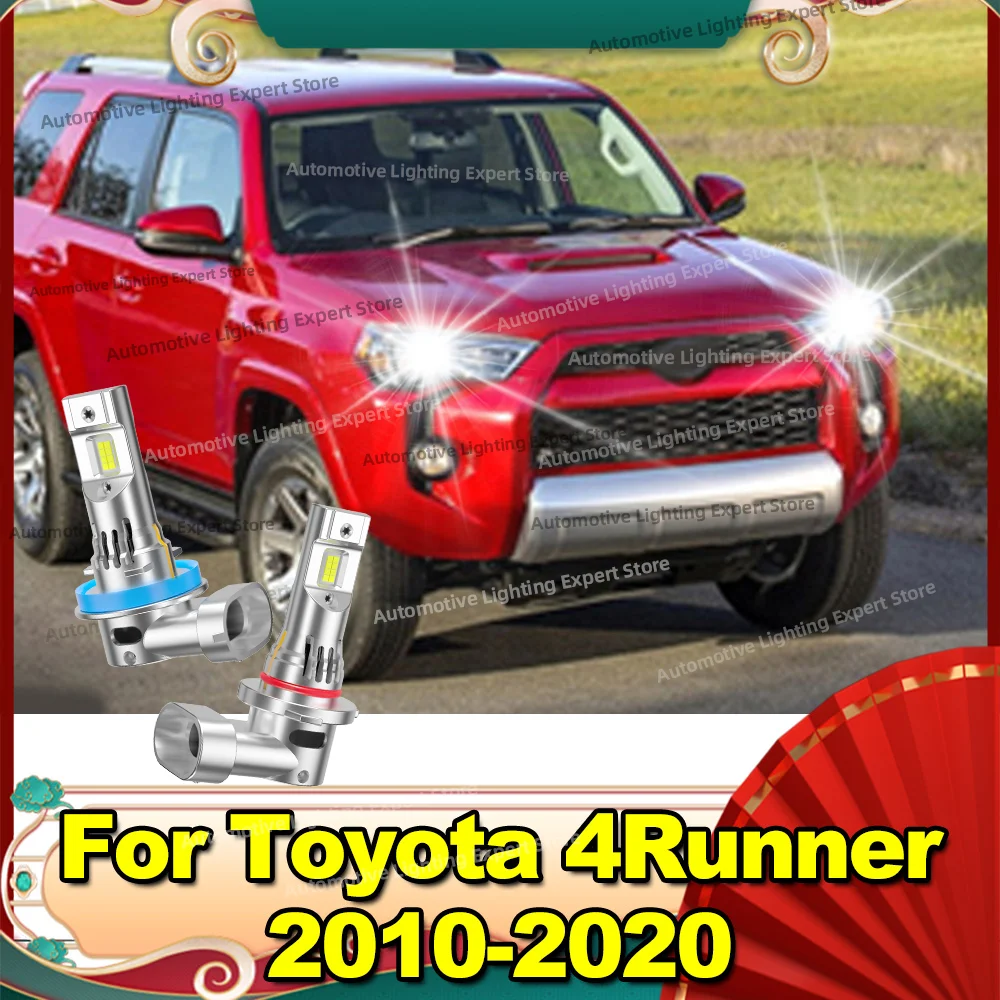 

2/4 шт. светодиодные фары 30000LM Canbus лампы 6000K для Toyota 4Runner 2010-2020 2011 2012 2013 2014 2015 2016 2017