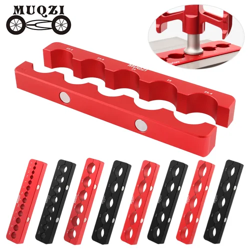 MUQZI-abrazadera de tornillo de banco para mesa de bicicleta, insertos de tornillo de banco de mandíbula para horquilla de 5–45mm, herramienta de reparación multifunción de Pedal de soporte inferior
