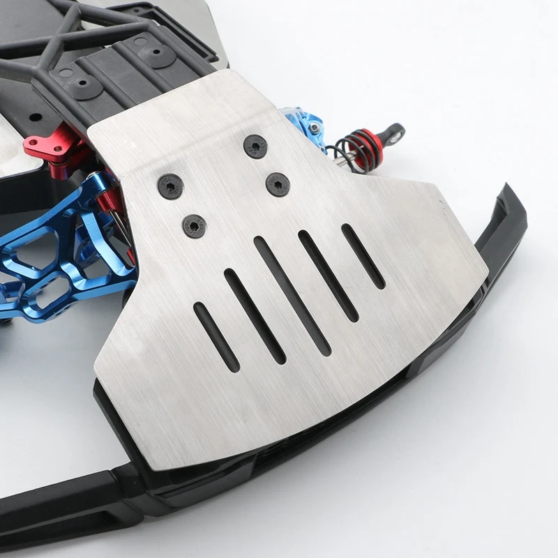 For 1/10 TRAXXAS SLASH 2WD Stainless Steel Chassis Armor Collision Avoidance,Modified And Upgraded Accessories