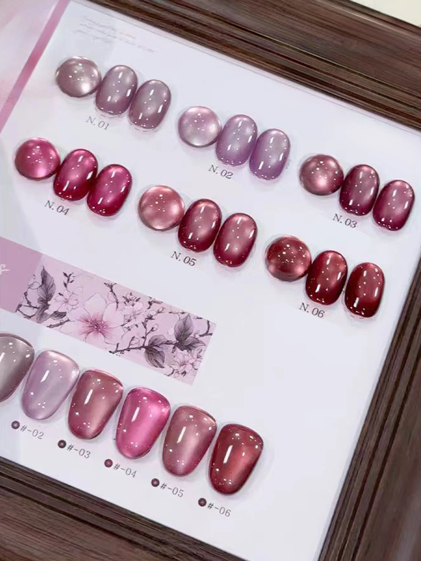 1-6 pièces 15ml automne ongles Sakura rose oeil de chat Gel vernis à ongles UV LED durcissement vacances femmes cadeau Nail Art fournitures quotidiennes ensemble de bricolage