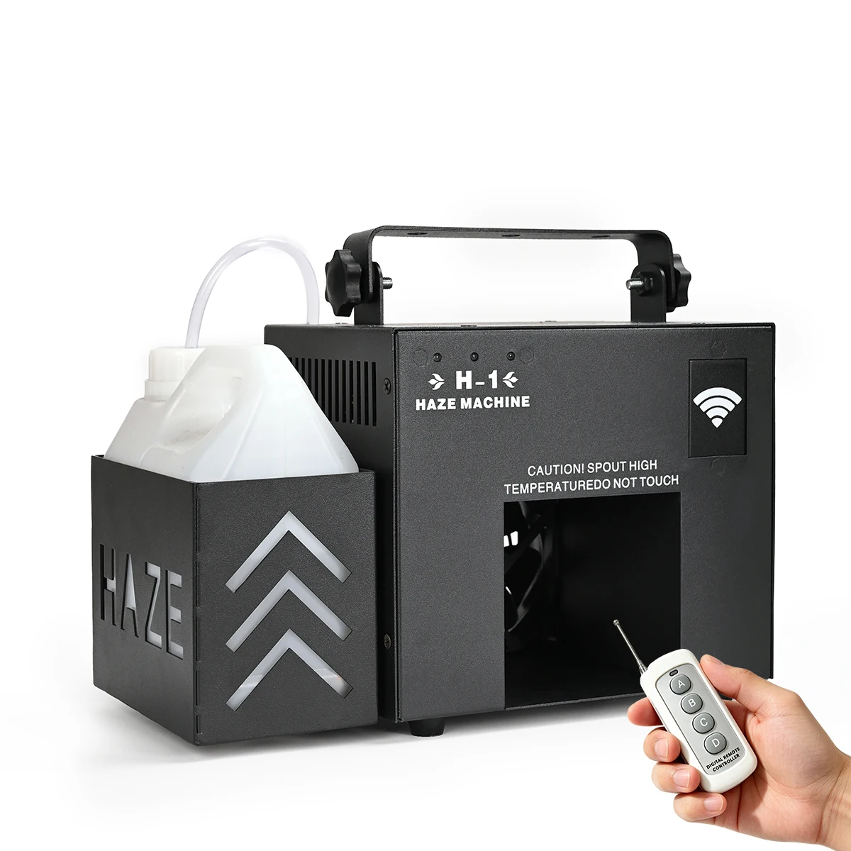 700W Professional Haze Machine Ultra Silent Low Oil Consumption Hazer with DMX Remote for Bar Disco DJ Stage Performance