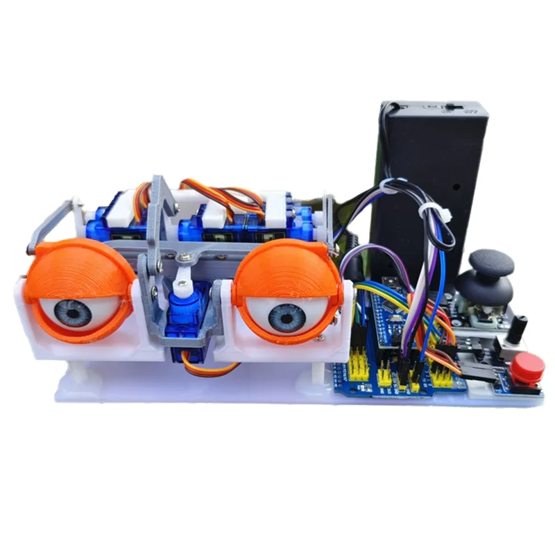 Picture 6: -A89Z Robot For Arduino Mobile Robot Machine Biomimetic Eyes Robotics Science Experiment Boy Program Toy STEM Kit