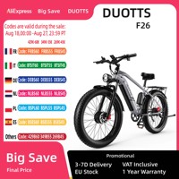 DUOTTS F26 Adult EBike 750W*2 48V20AH Urban Commuter Electric Bike 26” Tire Electric Bicycle