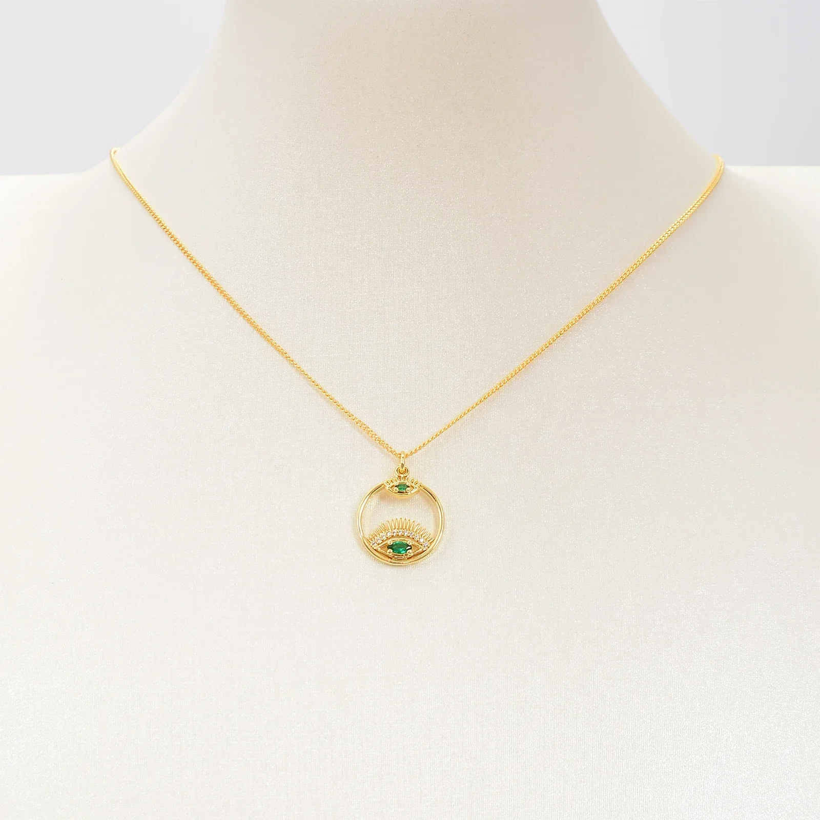 5 Pieces Color Lady Pendants Zircon Jewelry for DIY Necklace Earring Bracelet Making Supplies Evil Eyes Heart Shape Accessories