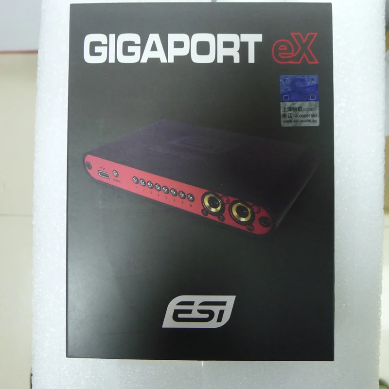 ESI GIGAPORT eX Professional 24-bit/192kHz 8 Output USB Audio