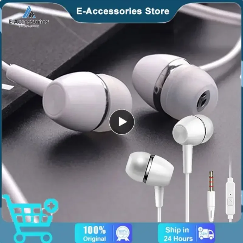 In-ear Headphones Premium Audio Experience Durable Excellent Sound Quality Plug And Play High Quality Music Control Earphone